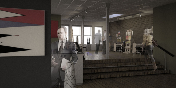 Carriage Factory Gallery. Proposed Second Floor Gallery Space. Phase 3