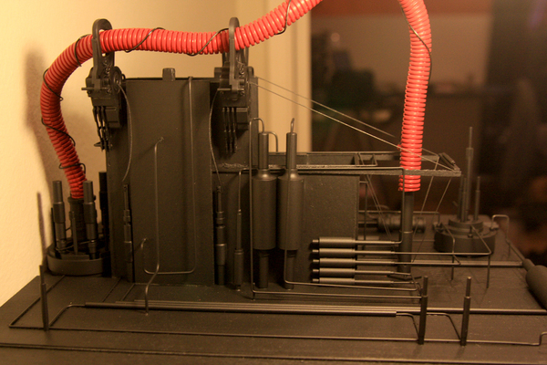 final physical model from found objects
