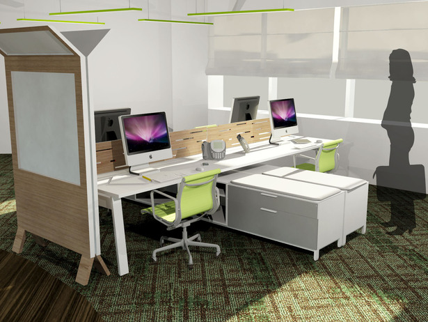 Typical work station