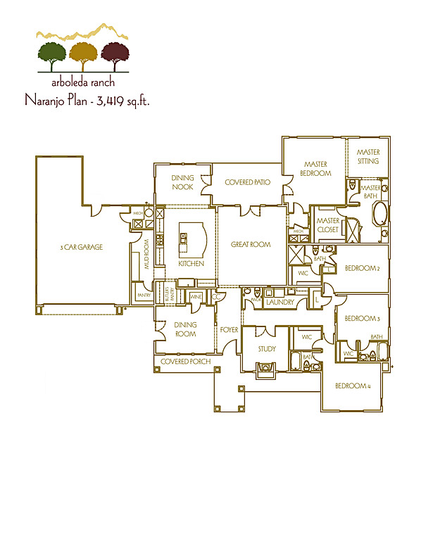 Plan 2 - Marketing Floor Plan