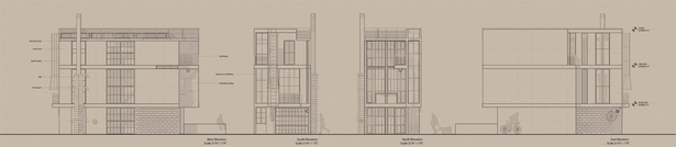 front and back elevation