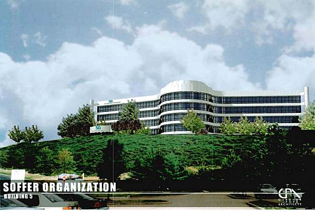 Rendered view from the Parkway West