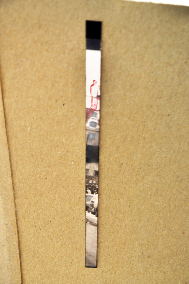 Model: view through vertical window