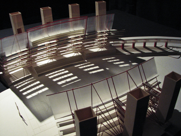 Inverted Stadium. Study Model. Second Iteration.