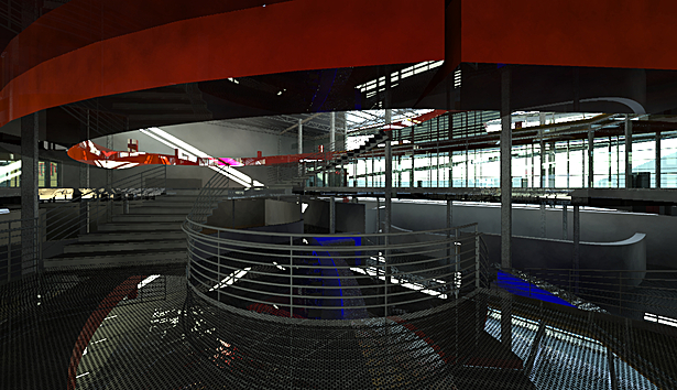 Interior view upon main entry