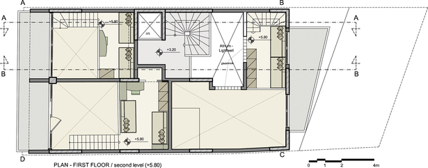 final plans and sections of the project