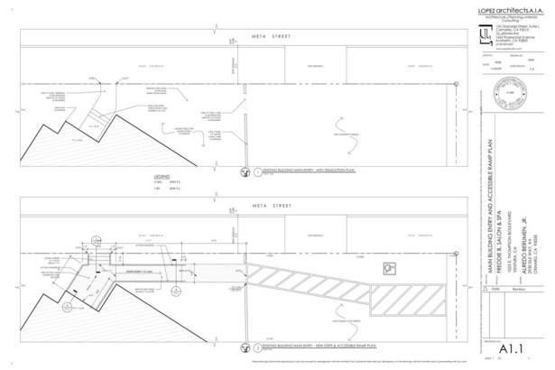 ADA Ramp Plan