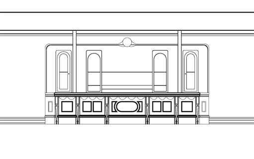 Proposed 2nd bar elevation