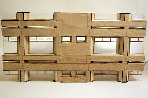 Facade Sectional Model - Front