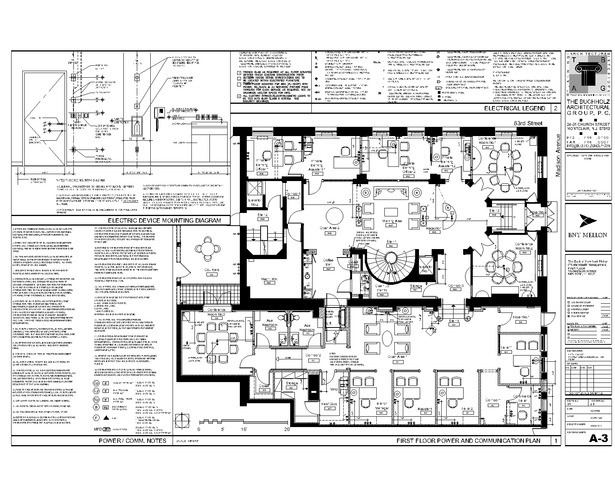 First floor furniture plan