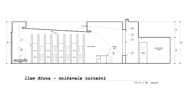 Interior Elevation South