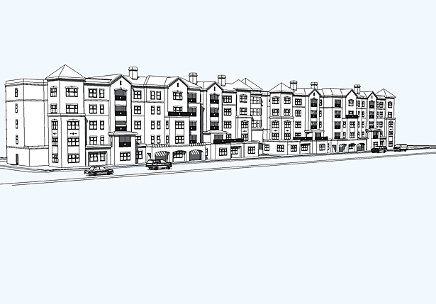 3D Model, Exterior, Arlington Crosssing