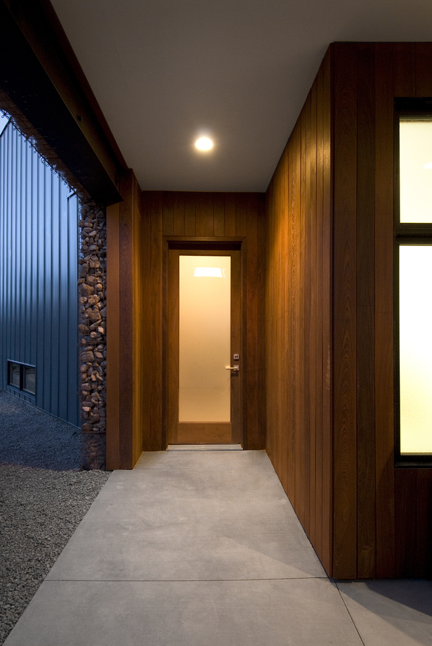 Entry - Ipe Siding and Door