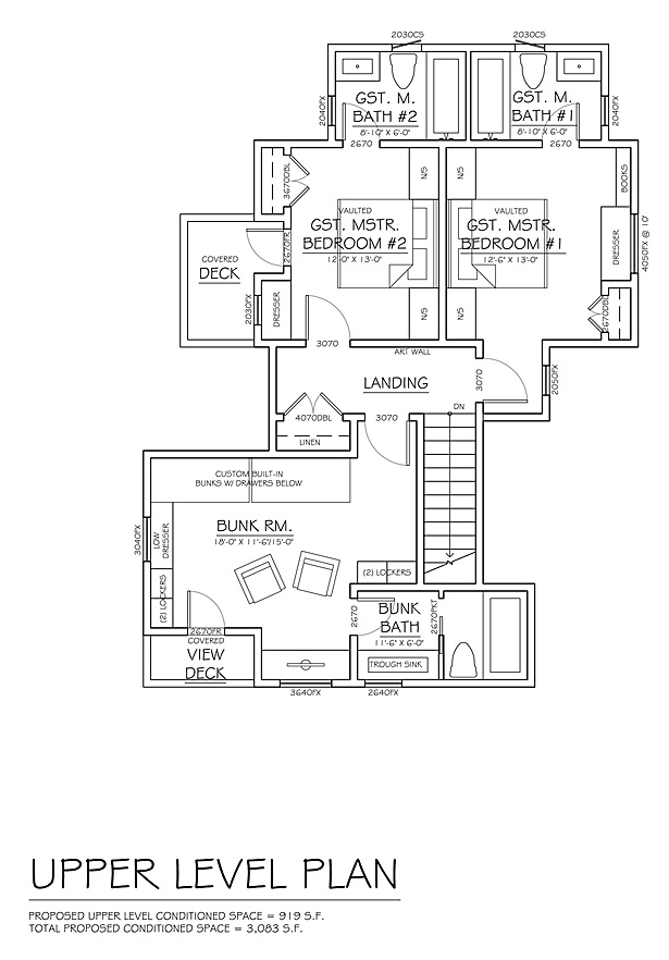 Floor Plan for the McLea Family