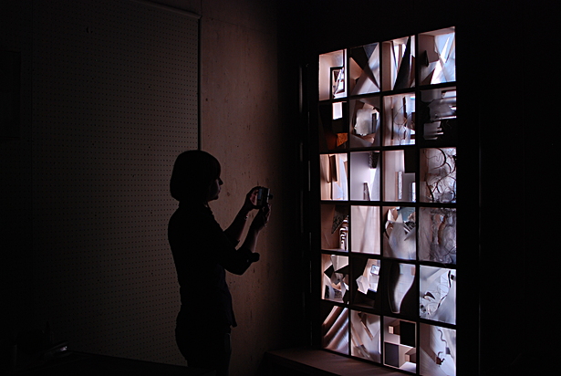 Light Box Wall Constructed