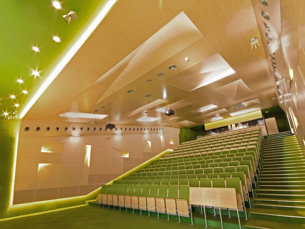 A lecture hall