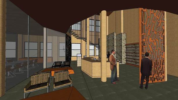 Another view of the reception