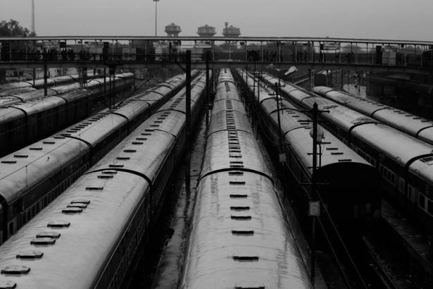 Trains Trains Trains: Delhi, India