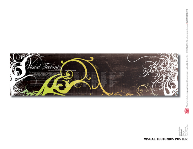 VisuaL Tectonics Poster
