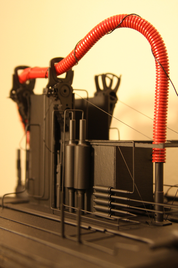 final physical model from found objects