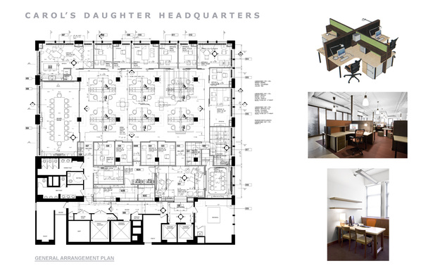 Furniture Plan and Open Plan Offices