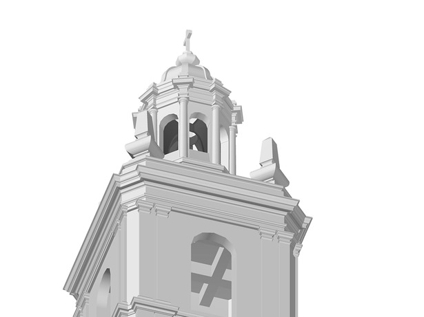 San Roque Chapel Tower - Seismic Renovation (Image: N. Stanton)