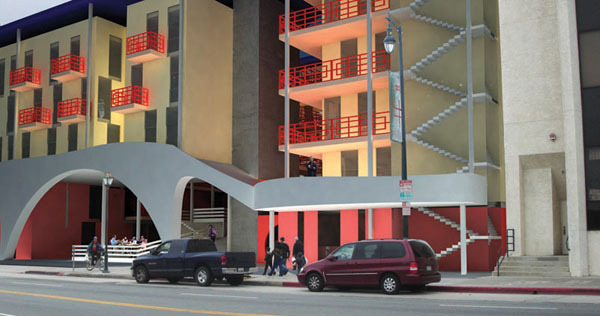 Render + Photo collage