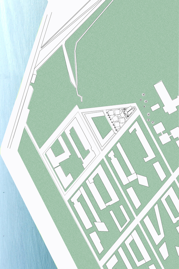 Site Plan of the surrounding area, Scale 1