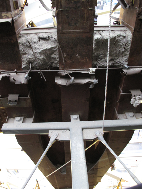 WTC VOEC - Trident Artifact Structural Bracing