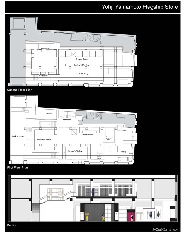 Plans and Section