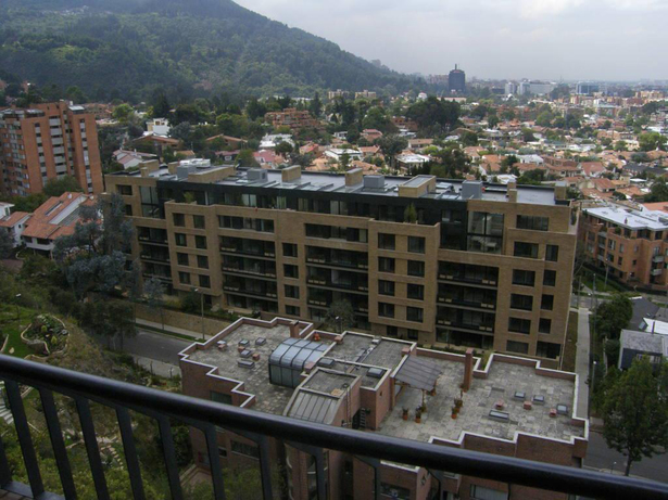 View from the mountains