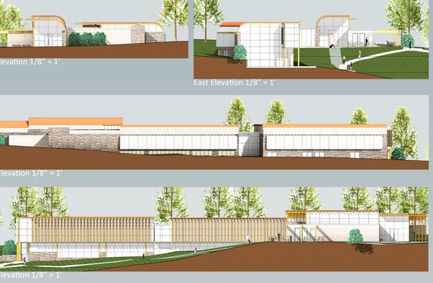 Main Museum Component Elevations