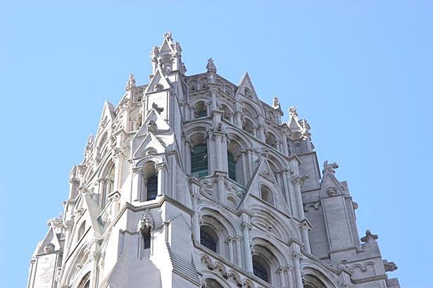 Top of Riverside Church spire
