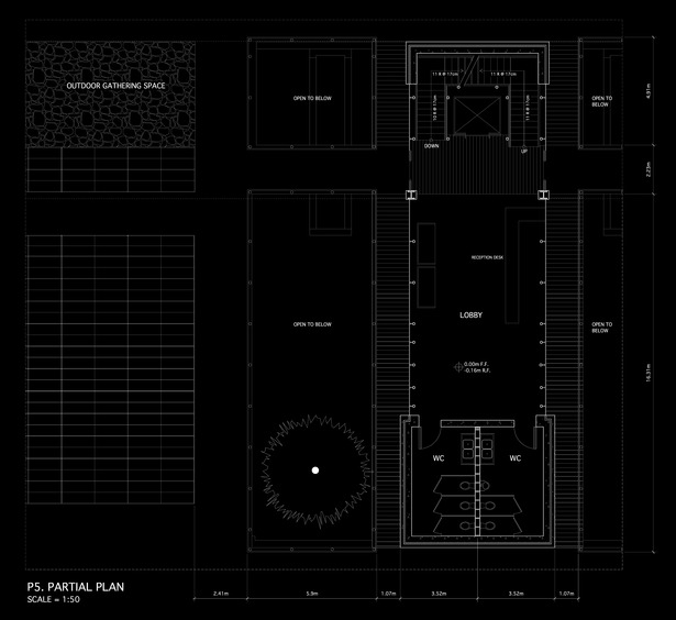1:50 Ground Floor Plan