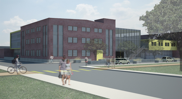 Exterior approach - Monon trail
