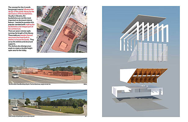 Site Analysis and Exploded Axo