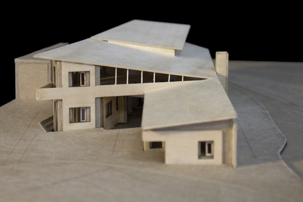 Scaled Basswood Model