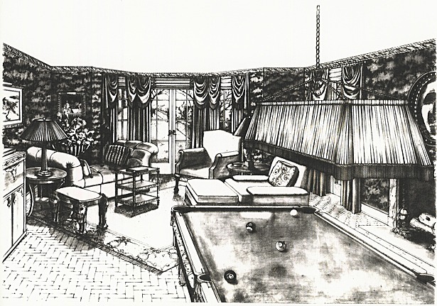 Drawing for design Concept by Phillip Labossiere