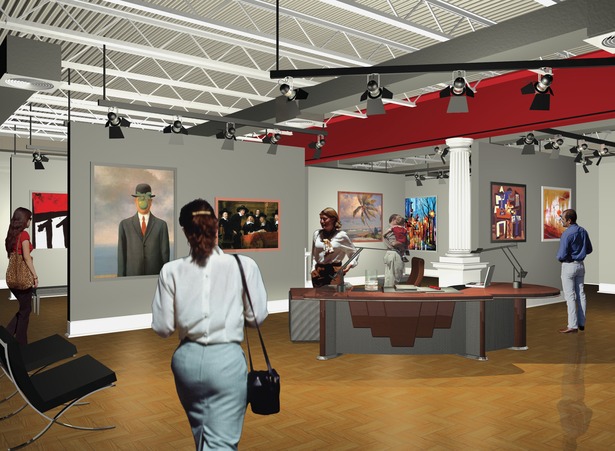 Art Gallery Interior