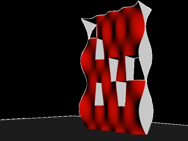 Conceptual render- Book Shelf