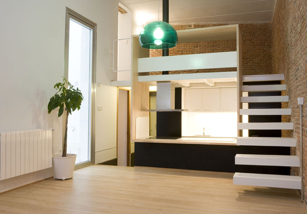 ideas para un Loft. Rehabilitación de edificio en Madrid
