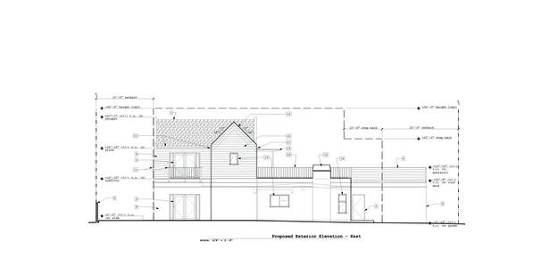 Proposed East Exterior Elevation