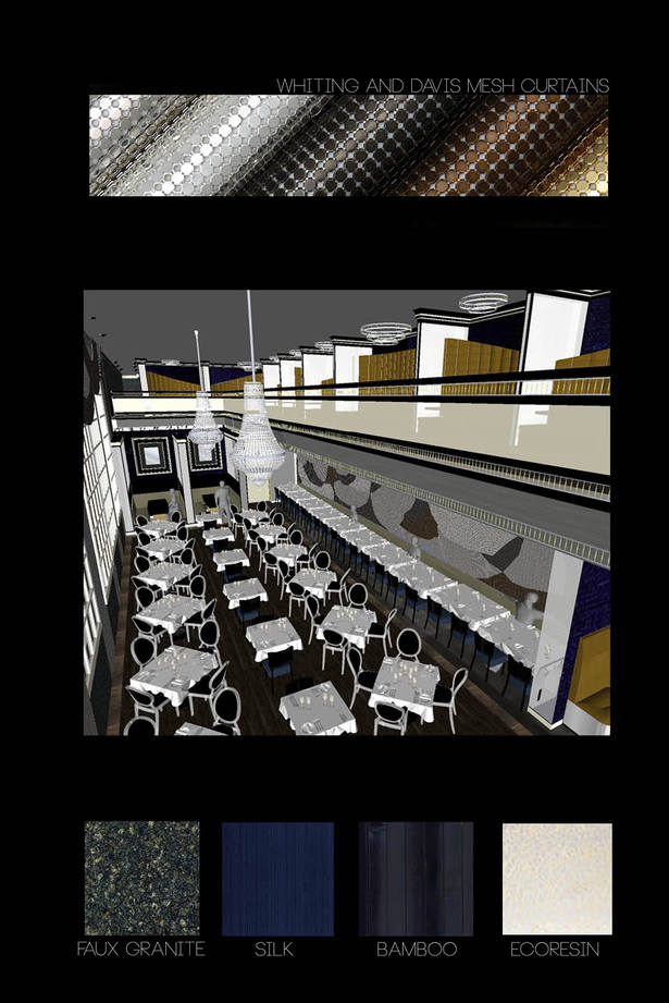 Digital rendering and finishes