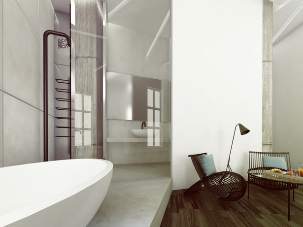 the suite, bathroom