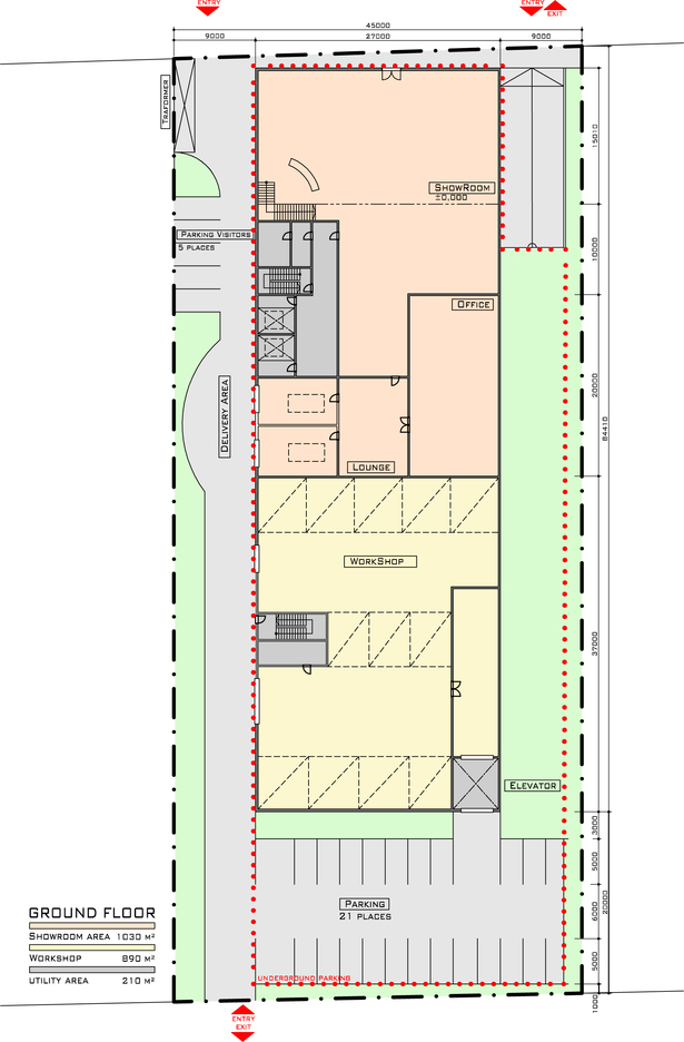 KIA MOTORS DE - first floor