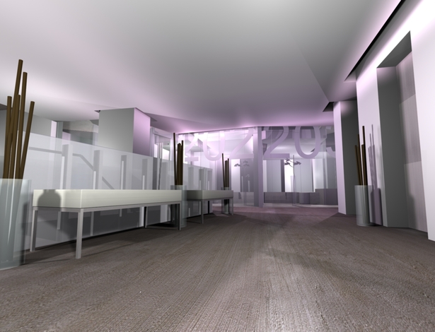 View of Second Floor Lobby