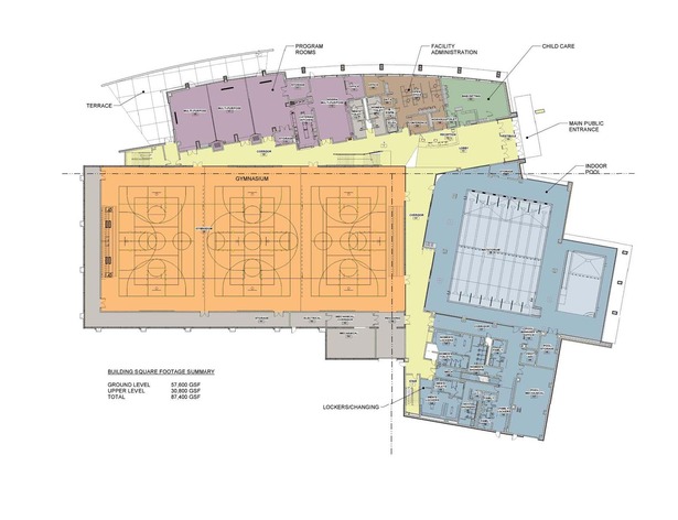 Schematic Main Floor Level