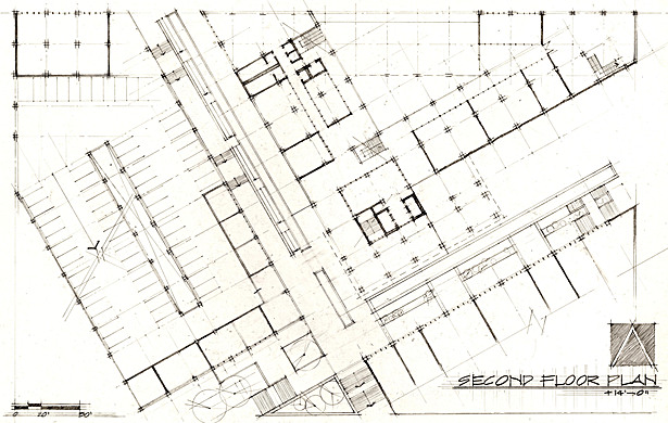 Hand constructed drawing