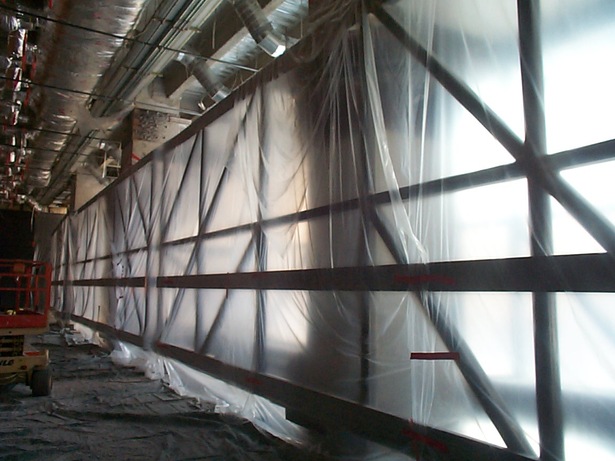 wall truss prior to installation