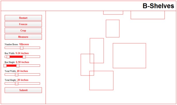 Generation website screenshot 1, boxes generated